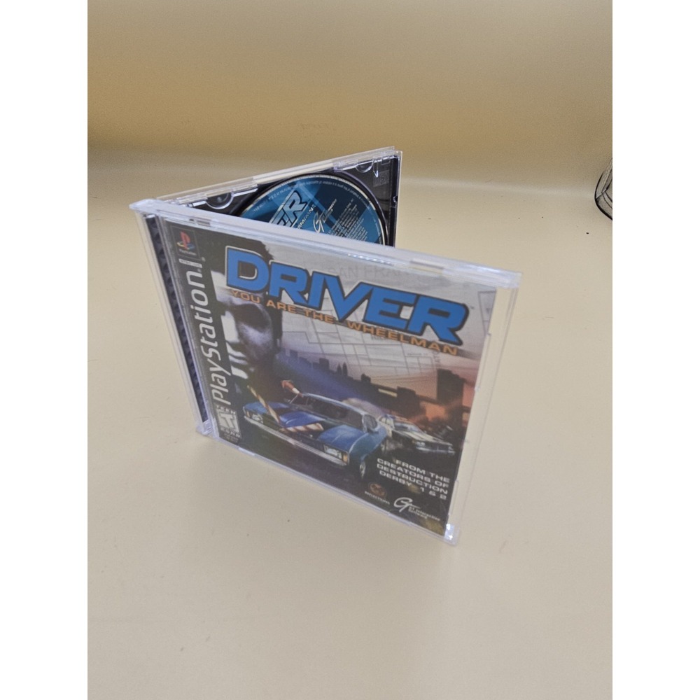 DRIVER: You Are The Wheelman - Sony Playstation 1 PS1 - Complete In Box CIB